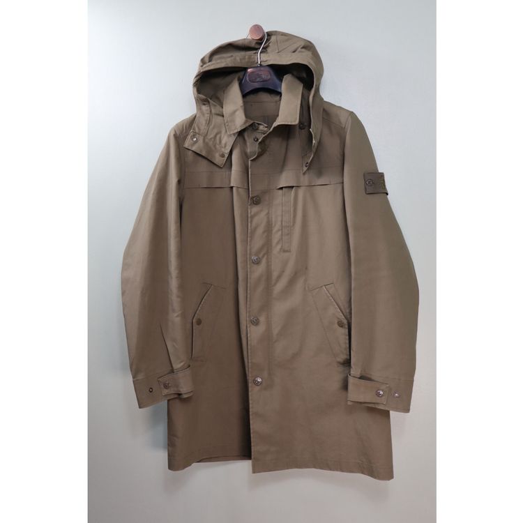 Stone Island Khaki Ghost Performance Cotton Jacket