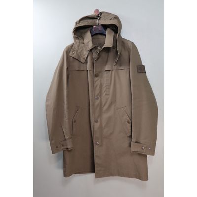 Stone Island Khaki Ghost Performance Cotton Jacket