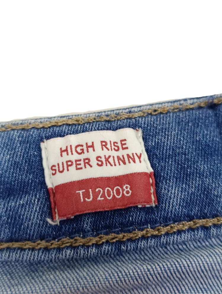 Tommy Hilfiger gonna donna W26 y2k vintage jeans image 7