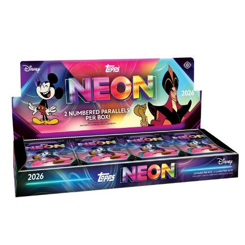 Topps Neon Disney Trading Cards Box