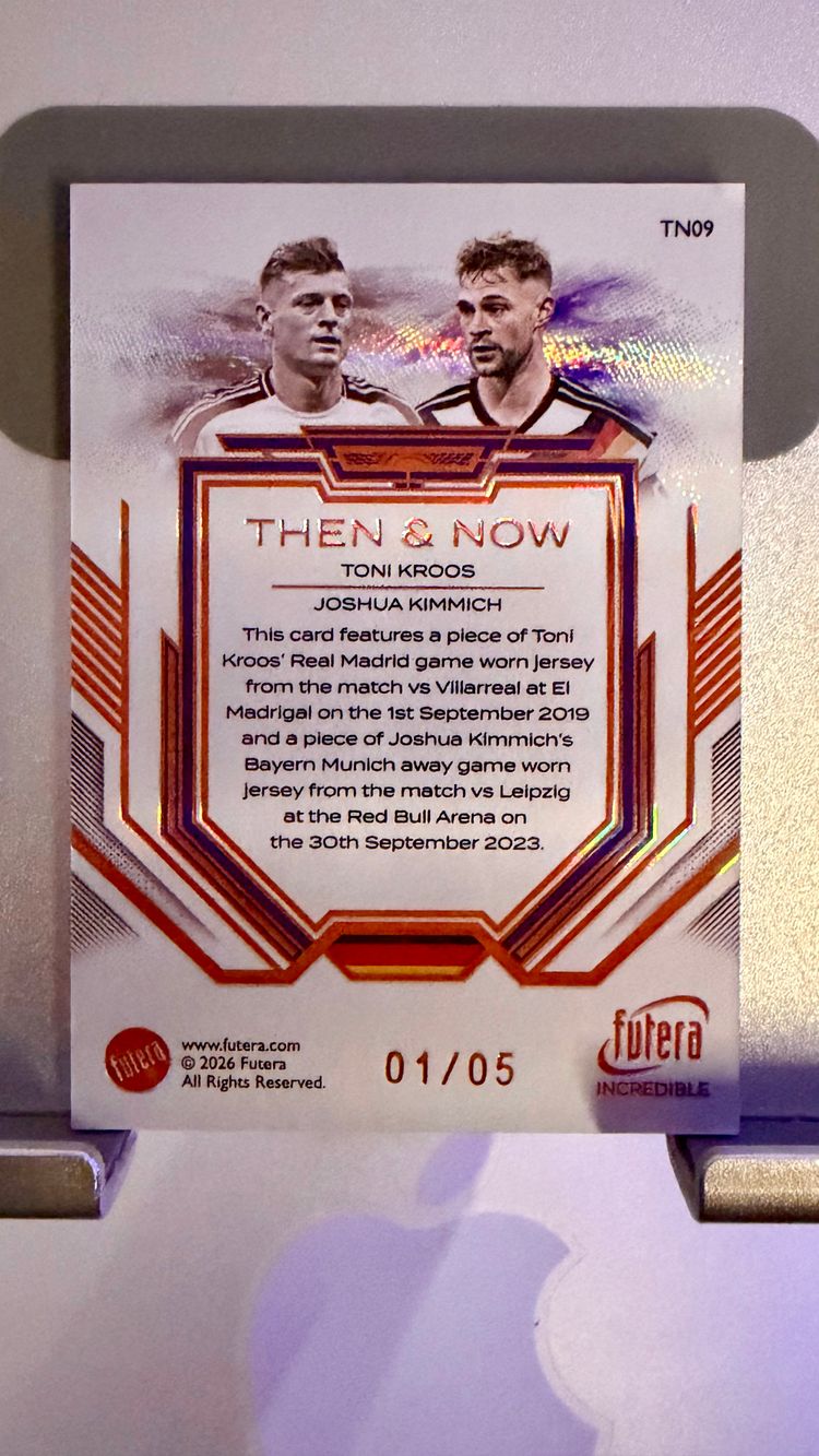 Toni Kroos /Joshua Kimmich /05 patch image 2
