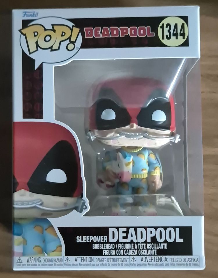 Funko Pop Deadpool Sleepover Bobblehead