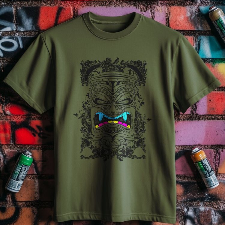 Aztec Tikki T-shirt US image 1