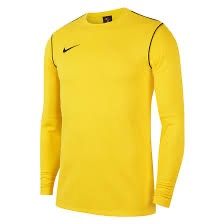 Nike Park 20 Dri-Fit Crew Top Yellow M/mens