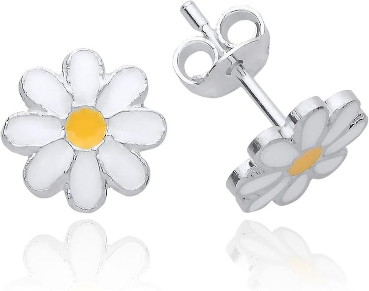 Daisy Flower Stud Earrings