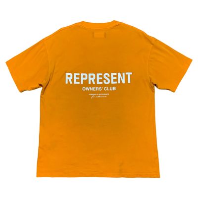 Represent Small Owners Club Orange Tee