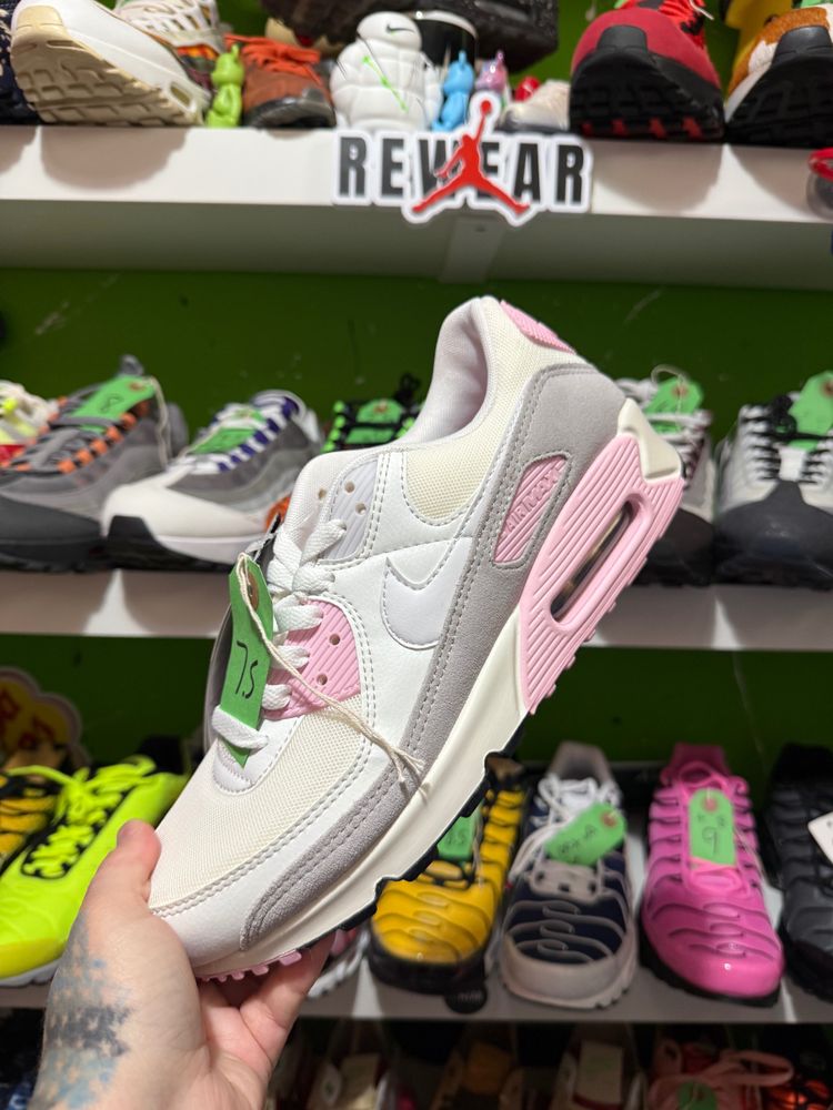 White And Pink Athletic Sneaker
