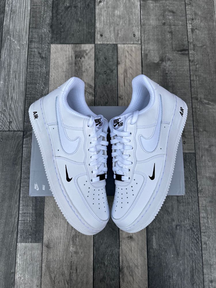 Nike Air Force 1 '07 LV8 Trainers ‘White Reflective Black’ - Size UK 8  image 6