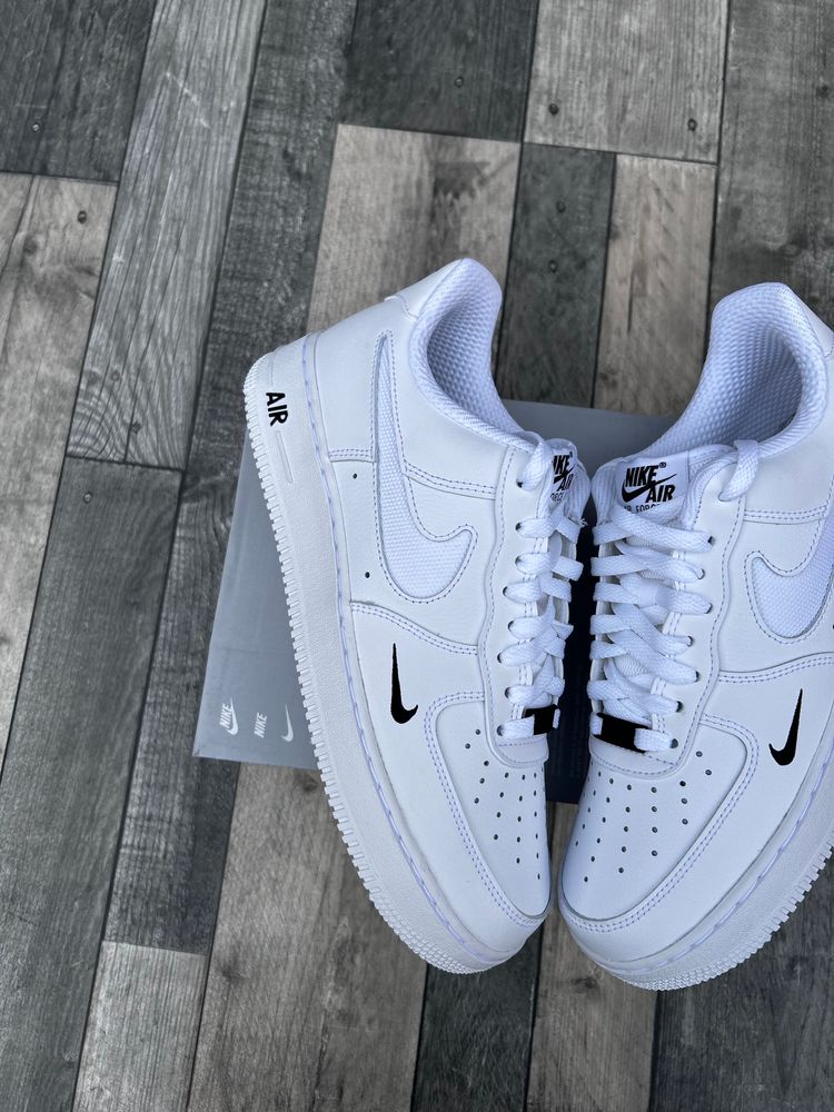 Nike Air Force 1 '07 LV8 Trainers ‘White Reflective Black’ - Size UK 8  image 7