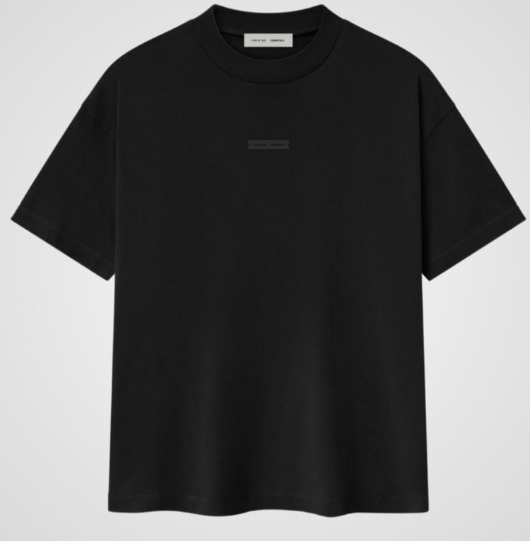 Fear of God ESSENTIALS SS25 T-Shirt - Jet Black (L)