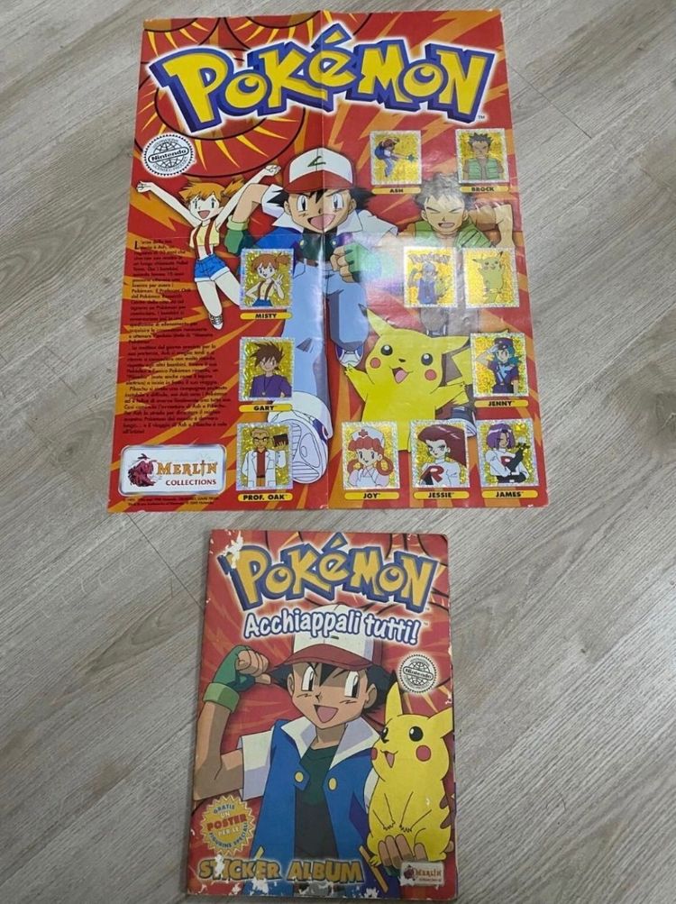 Pokemon Pokemon Sticker Album And Poster product image