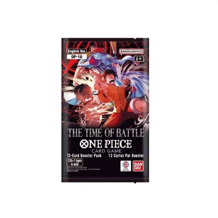 One Piece OP-16 TCG Card Game Booster Pack The Time Of Battle