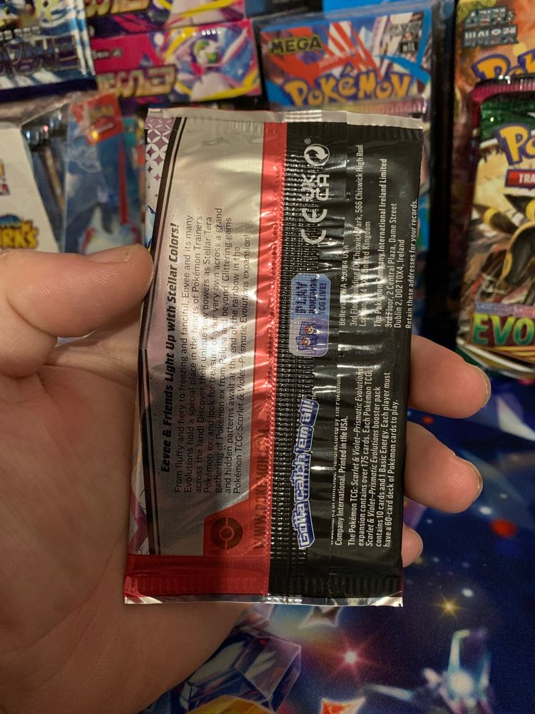 English Pokémon Trading Card Game Booster Pack