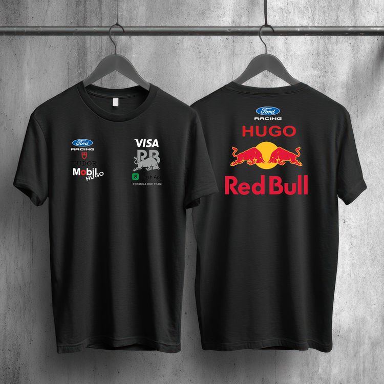 Black Racing Team T-Shirt image 1