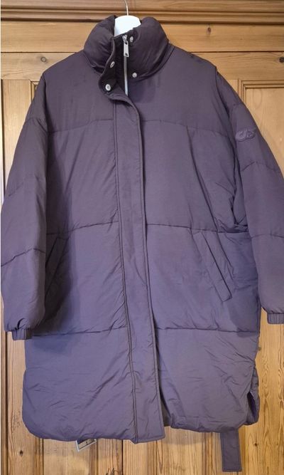 AlphaTauri Women’s Padded Duvet Coat Plum Purple Size M (12-14)