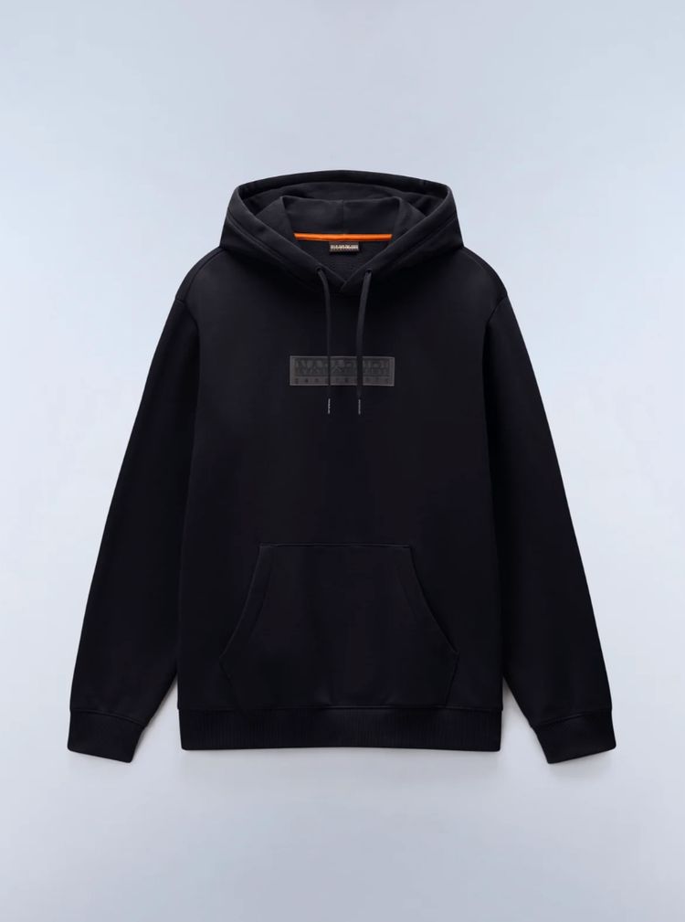 Napapijri Box Logo Hoodie Black Beauty imagen 1