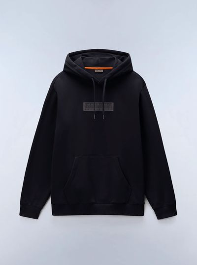 Napapijri Box Logo Hoodie Black Beauty