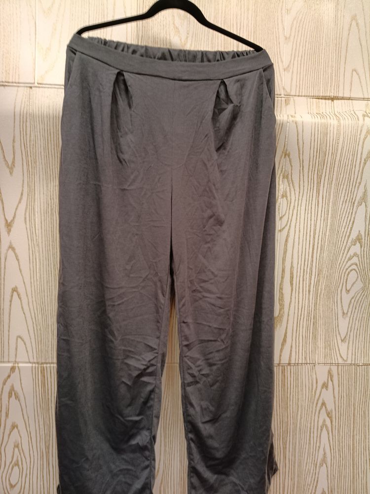 Grey Top And Pants Set 3