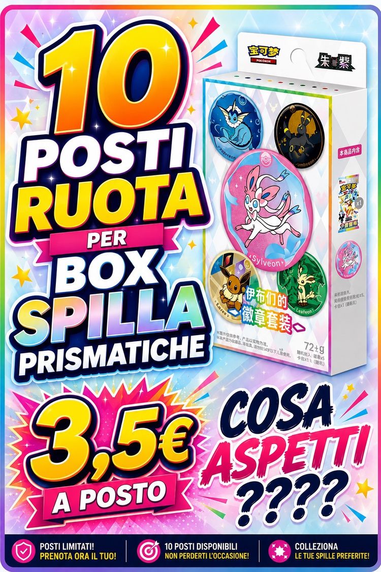 Ruota Prismatiche cinese collezione spilla 