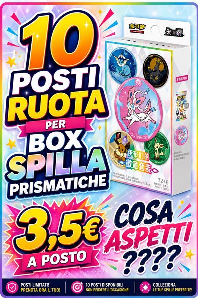 Ruota Prismatiche cinese collezione spilla