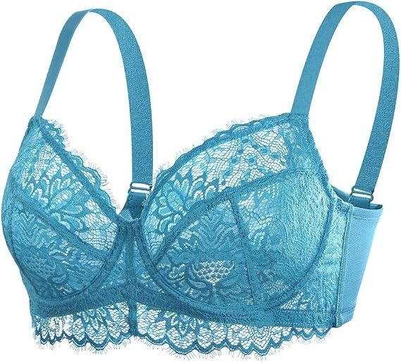 Blue Lace Bra image 4