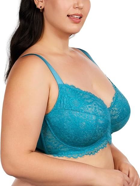 Blue Lace Bra image 1