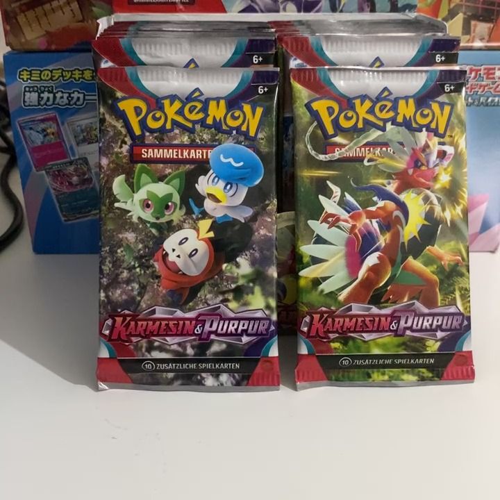 Other 2x German Scarlet and violet booster packs  product image