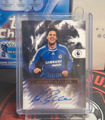 Michael Ballack Chelsea Football Trading Card