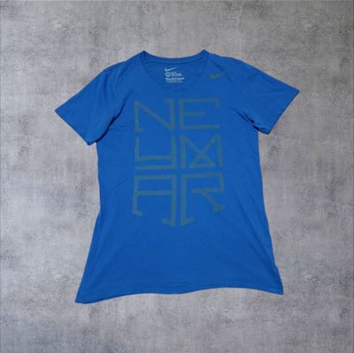 Nike Blue Neymar Graphic T-Shirt (M)