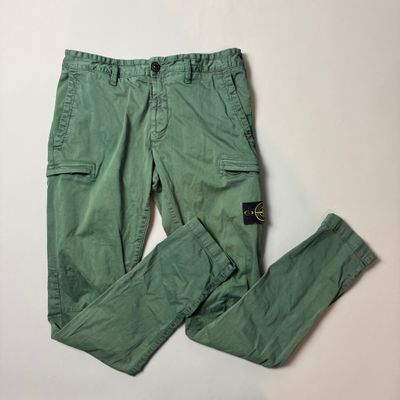 Stone Island Green Cargos - W33