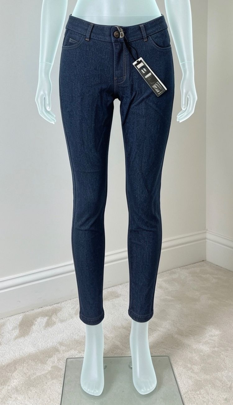 Nudie Jeans Dark Blue Skinny Jeggings Jeans product image