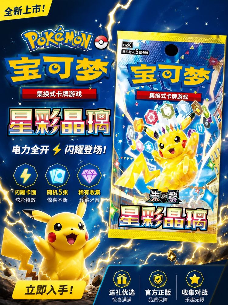 Chinese Stellar Crystal CSV9 Booster Box 
