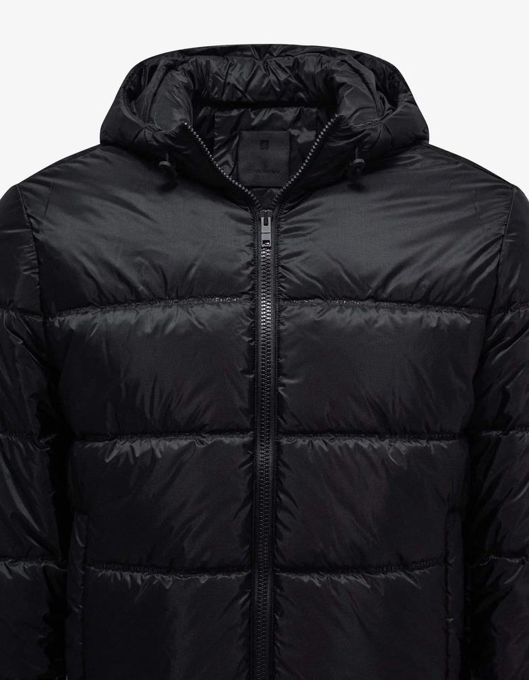 Givenchy Black Logo Puffer Jacket image 4
