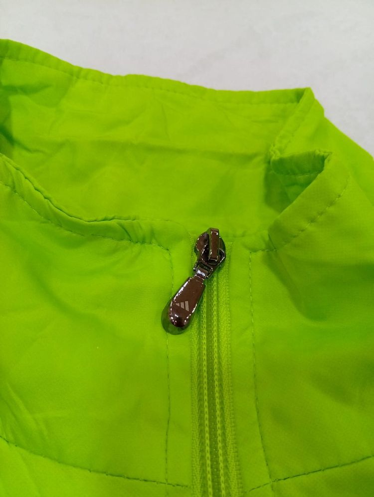 Adidas green and gray jacket 3