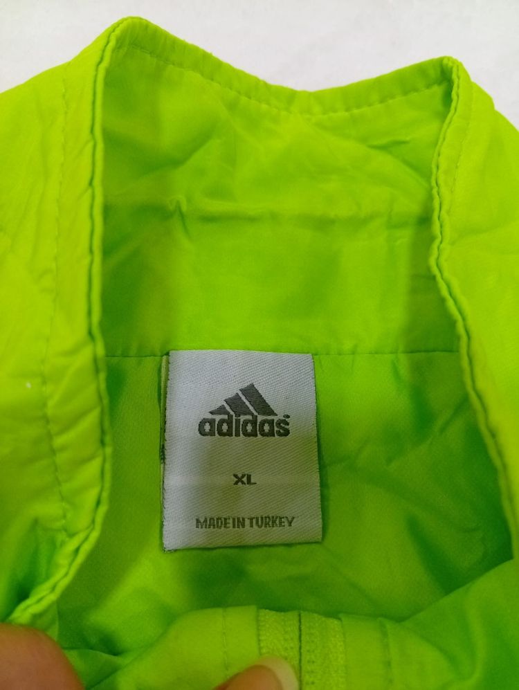 Adidas green and gray jacket 6