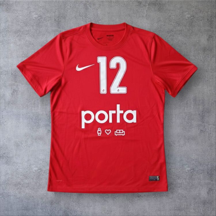 Nike Red Sports Jersey With Number 12
