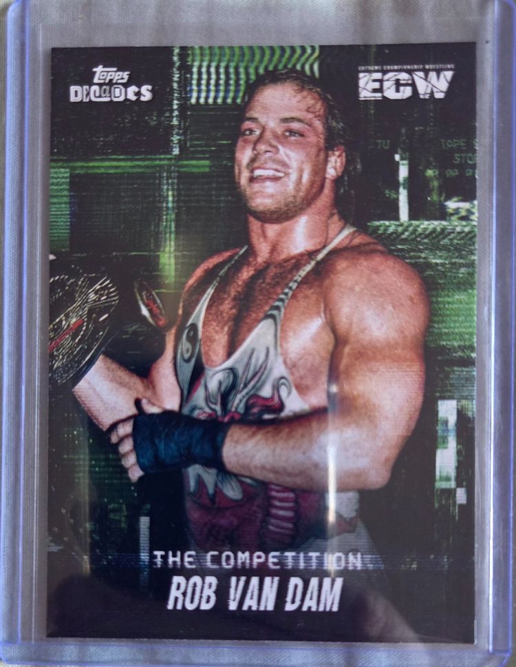 Topps Decades Ecw Rob Van Dam Trading Card image 1
