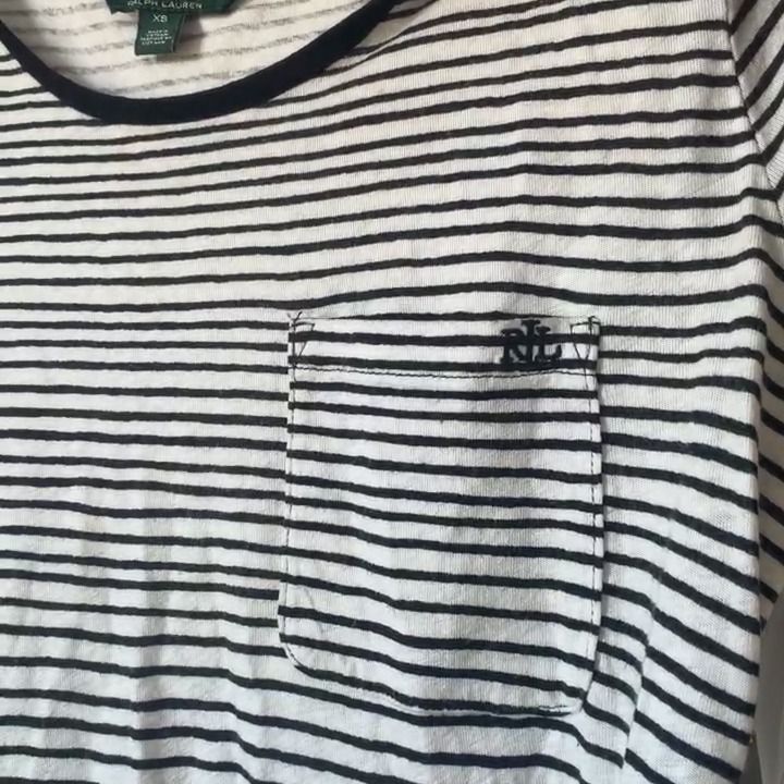 Other xs damska prl w paski bialo czarna product image