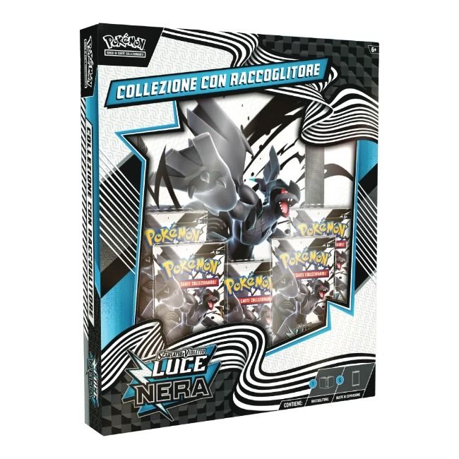 Pokémon Collezione Con Raccoglitore Luce Nera