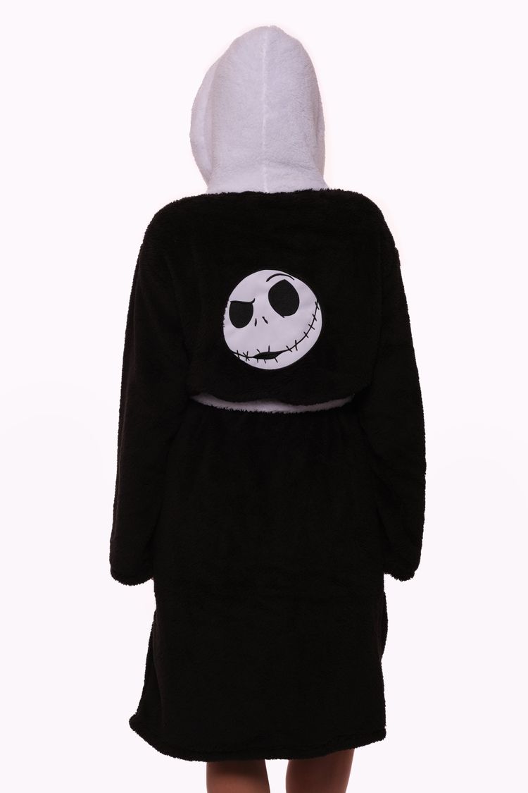The Nightmare Before Christmas Jack Skellington Bathrobe imagen 4