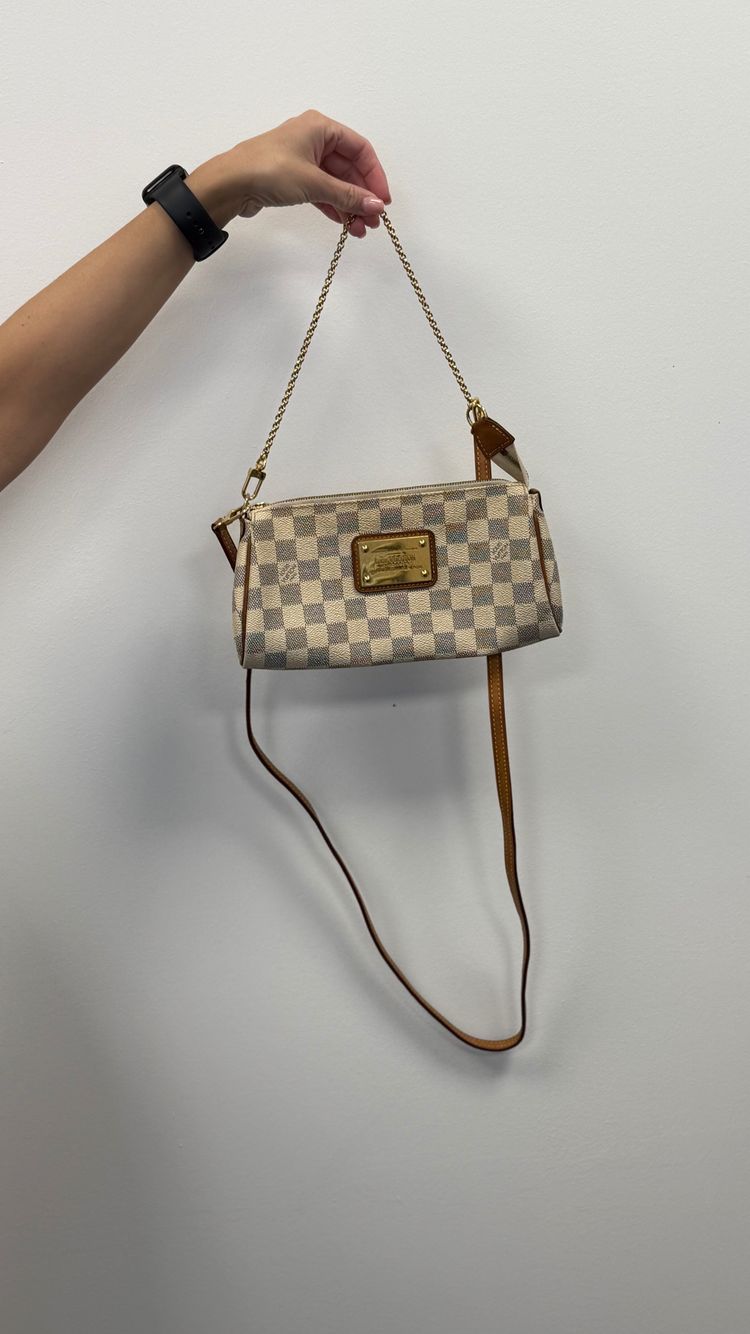 Louis Vuitton Damier Azur Eva 2way Shoulder Bag