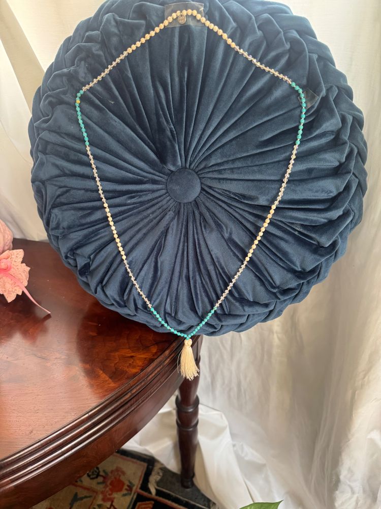 Beaded Necklace With Tassel