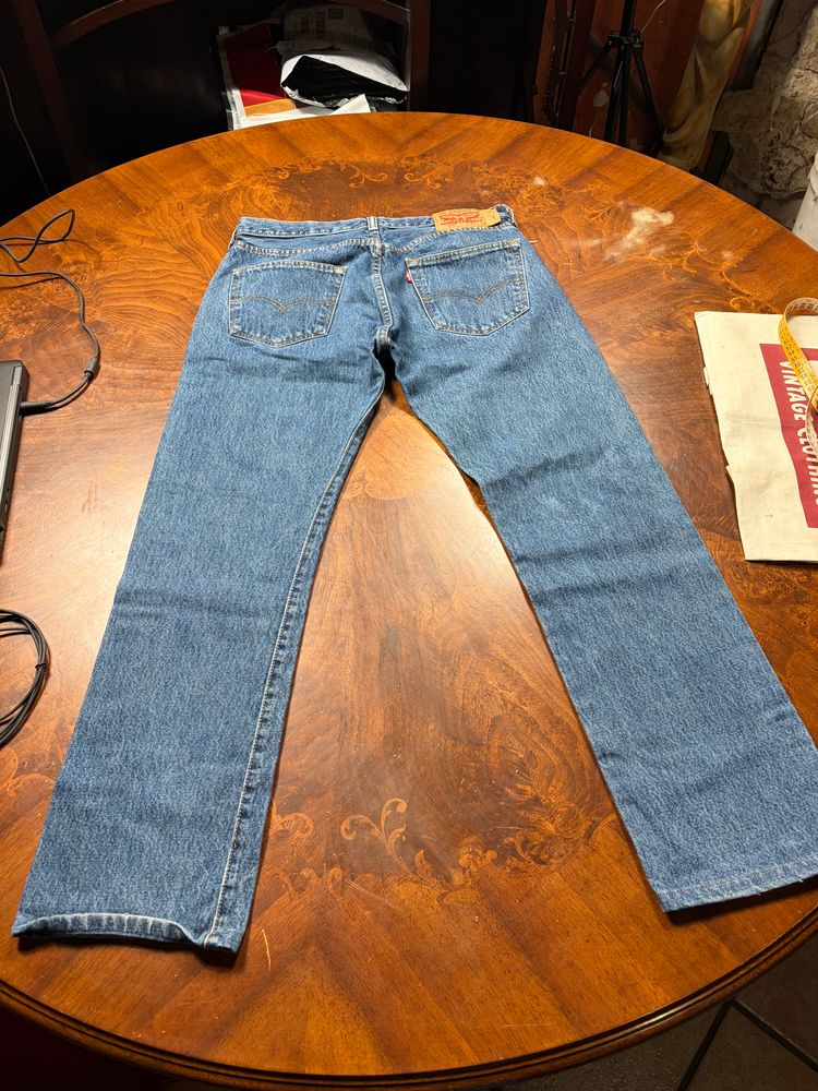 Levi'S 501 Blue Denim w33 image 4