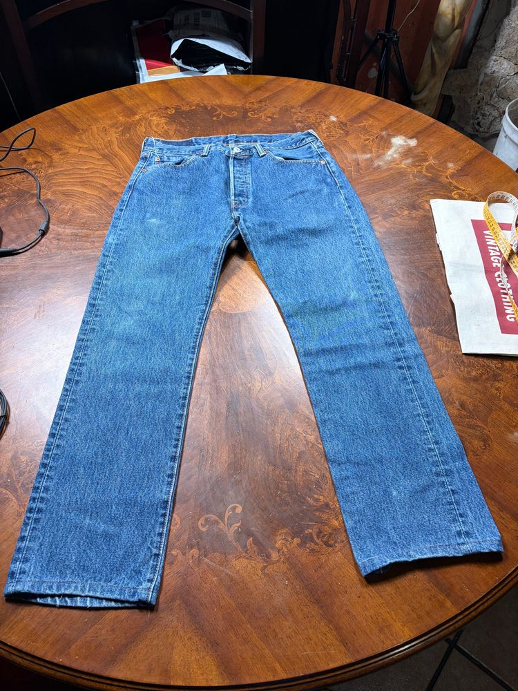 Levi'S 501 Blue Denim w33 image 3