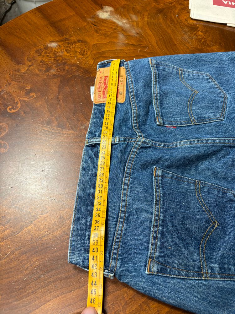 Levi'S 501 Blue Denim w33 image 6