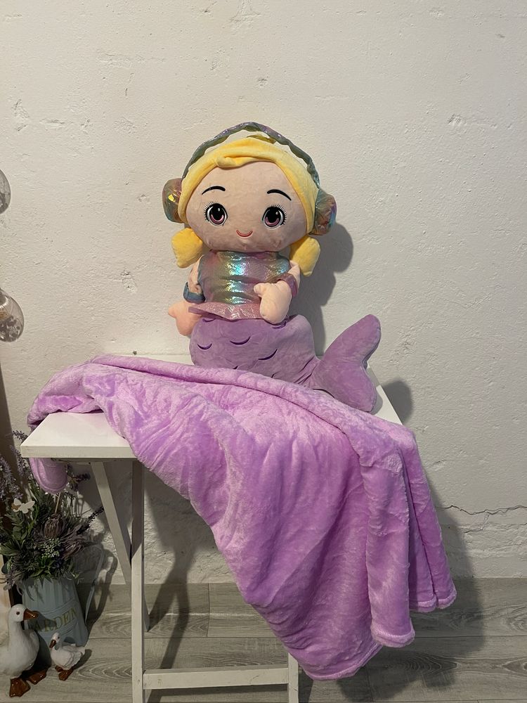 Other Purple Mermaid Plush Doll With Blanket product image