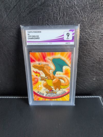 1999 English Charizard Card