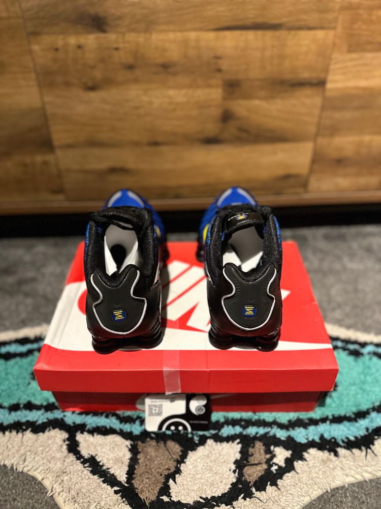 Nike Shox TL“Black Lyon Blue Varsity Maize” U.K. 9.5 obraz 5