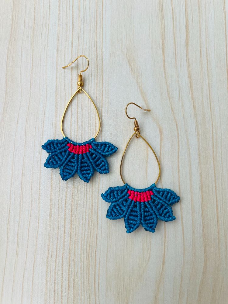 Other Blue And Red Handmade Earrings product image