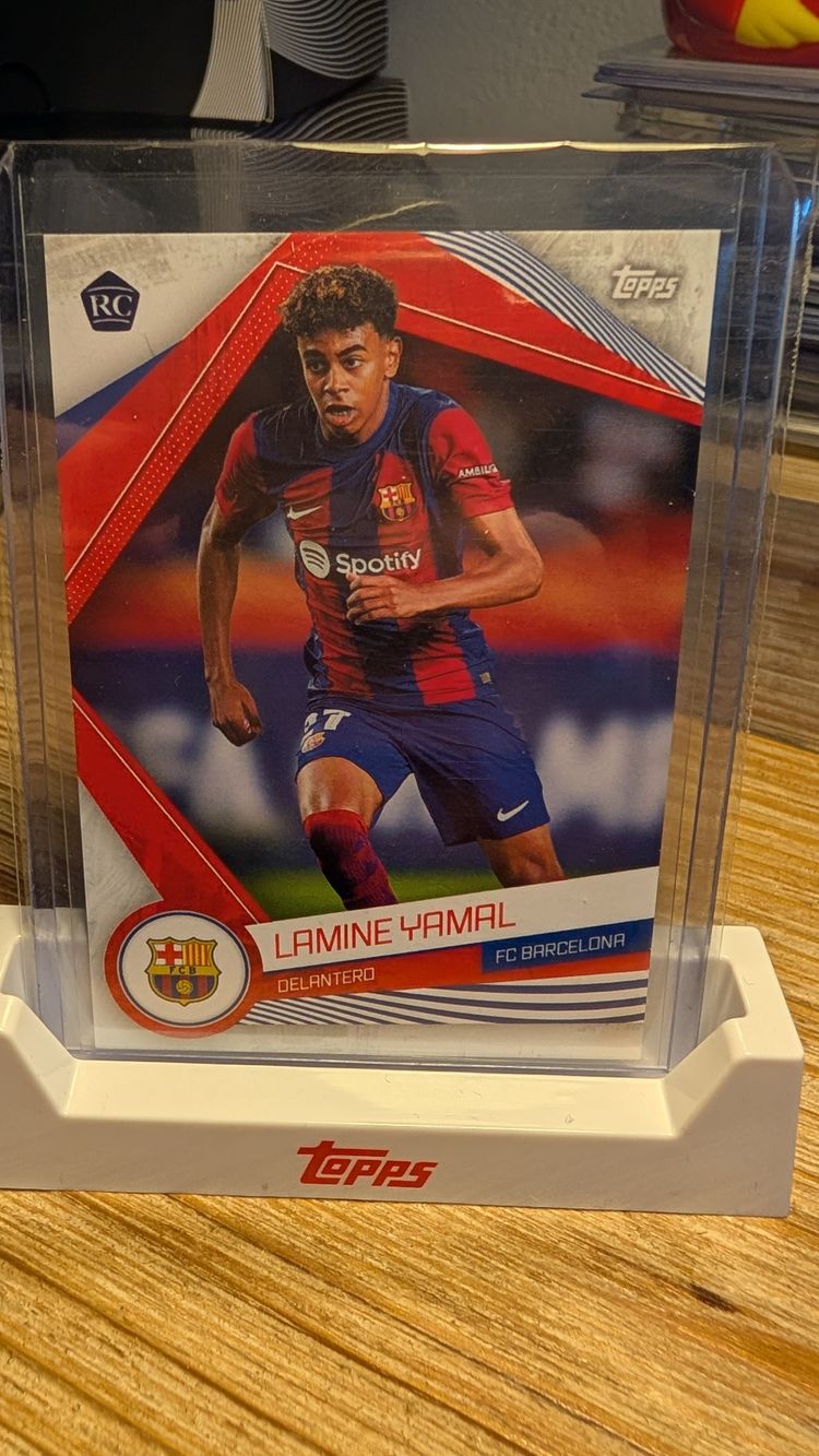 Lamine Yamal Rookie Card RC Topps FC Barcelona 2023-24